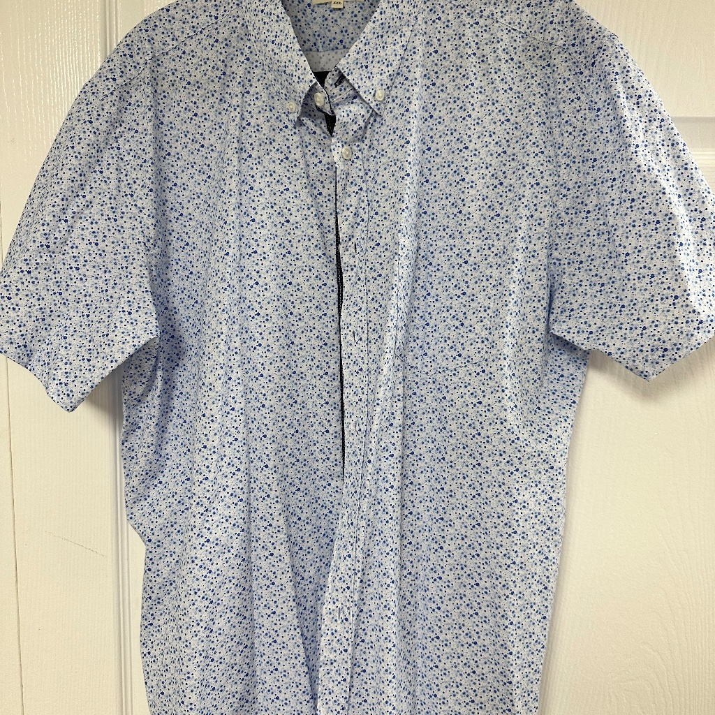 Construct Stretch Button Down